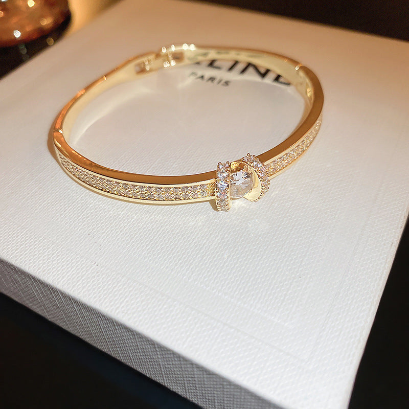 Wholesale Diamond Zircon Geometric Bracelet